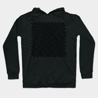 Knit Wave Black 45 Hoodie